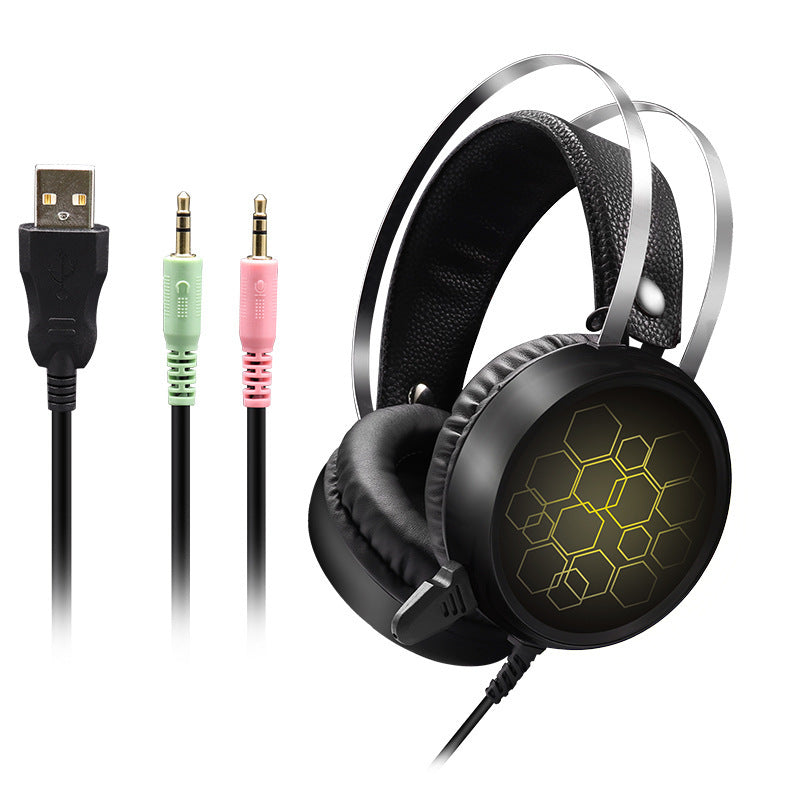 Gaming-Headset mit Noise-Cancelling und Verstellbarem Mikrofon Karnz