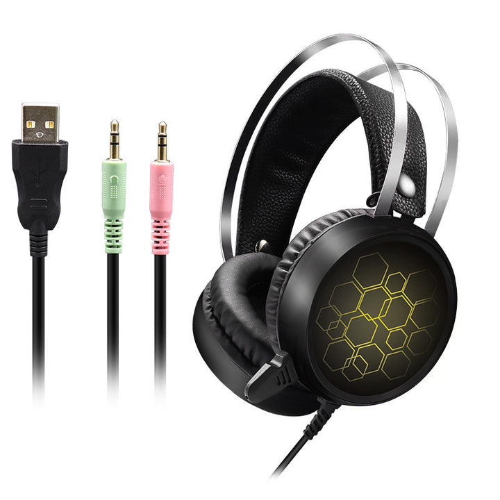 Gaming-Headset mit Noise-Cancelling und Verstellbarem Mikrofon Karnz