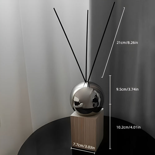 Edelstahl Aromadiffusor – Entspannender Raumduft mit ätherischen Ölen | Dekorativ für Zuhause und Hotel
