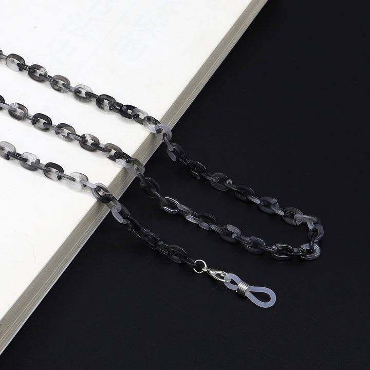 Chunky Harz Brillen Kette Karnz