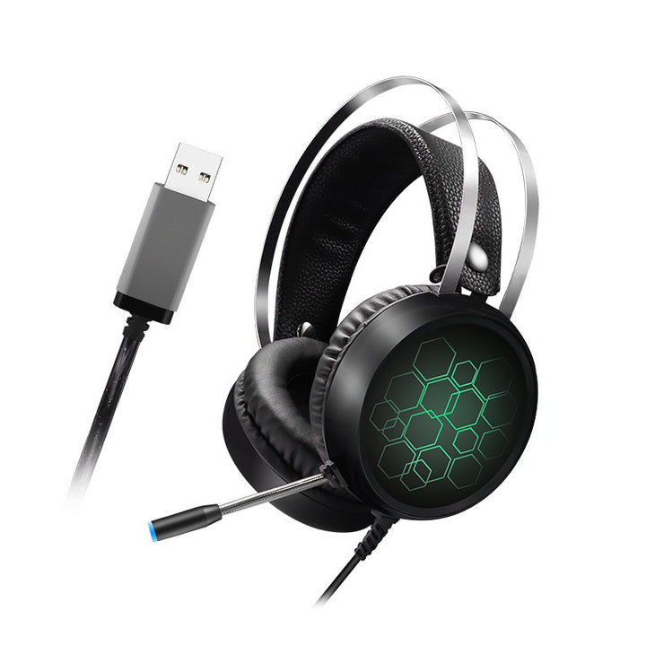 Gaming-Headset mit Noise-Cancelling und Verstellbarem Mikrofon Karnz