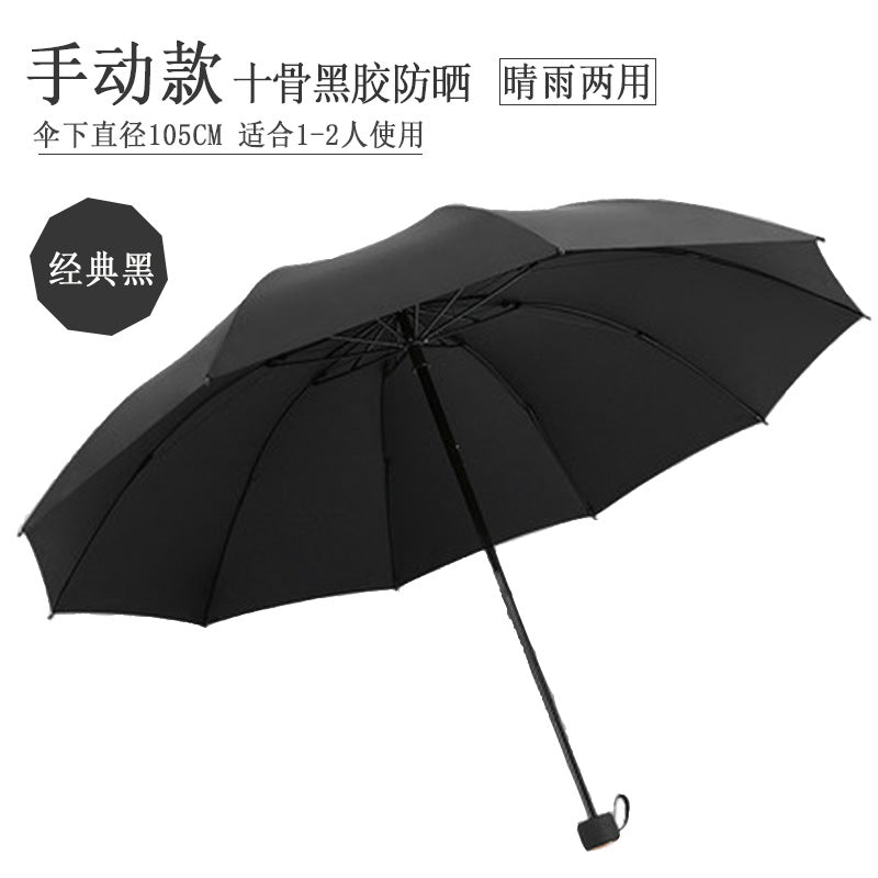 Unisex Regenschirm Karnz