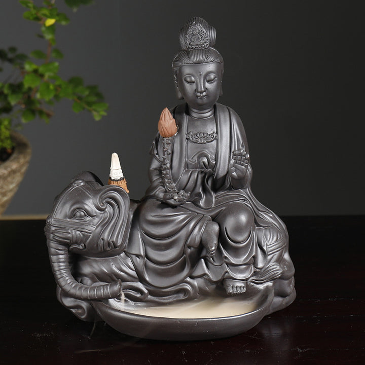 Künstlerische Buddha Statue Räuchergefäß