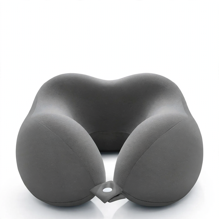 Memory-Foam U-Kissen mit 360°-Nackenstütze