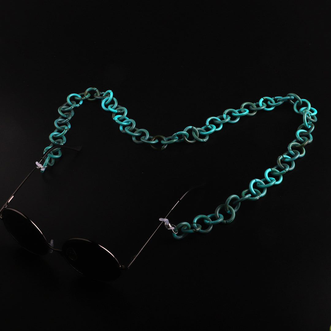 Trendy Acryl Brillen Kette Karnz