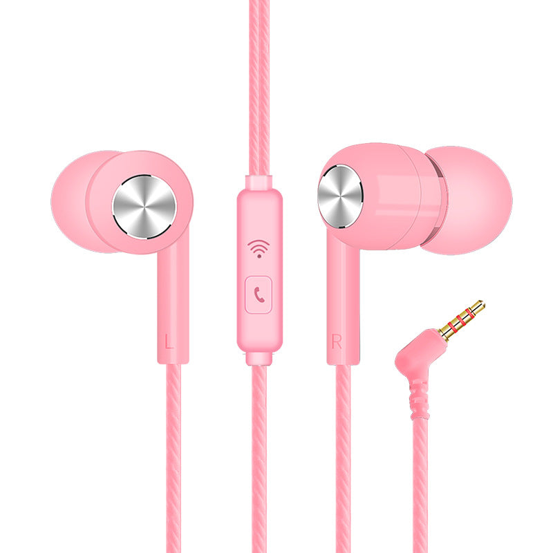 Karnz In-Ear Kopfhörer mit Kabel, Mikrofon und Fernbedienung – 3,5 mm Klinke