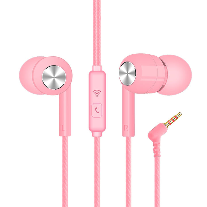 Karnz In-Ear Kopfhörer mit Kabel, Mikrofon und Fernbedienung – 3,5 mm Klinke