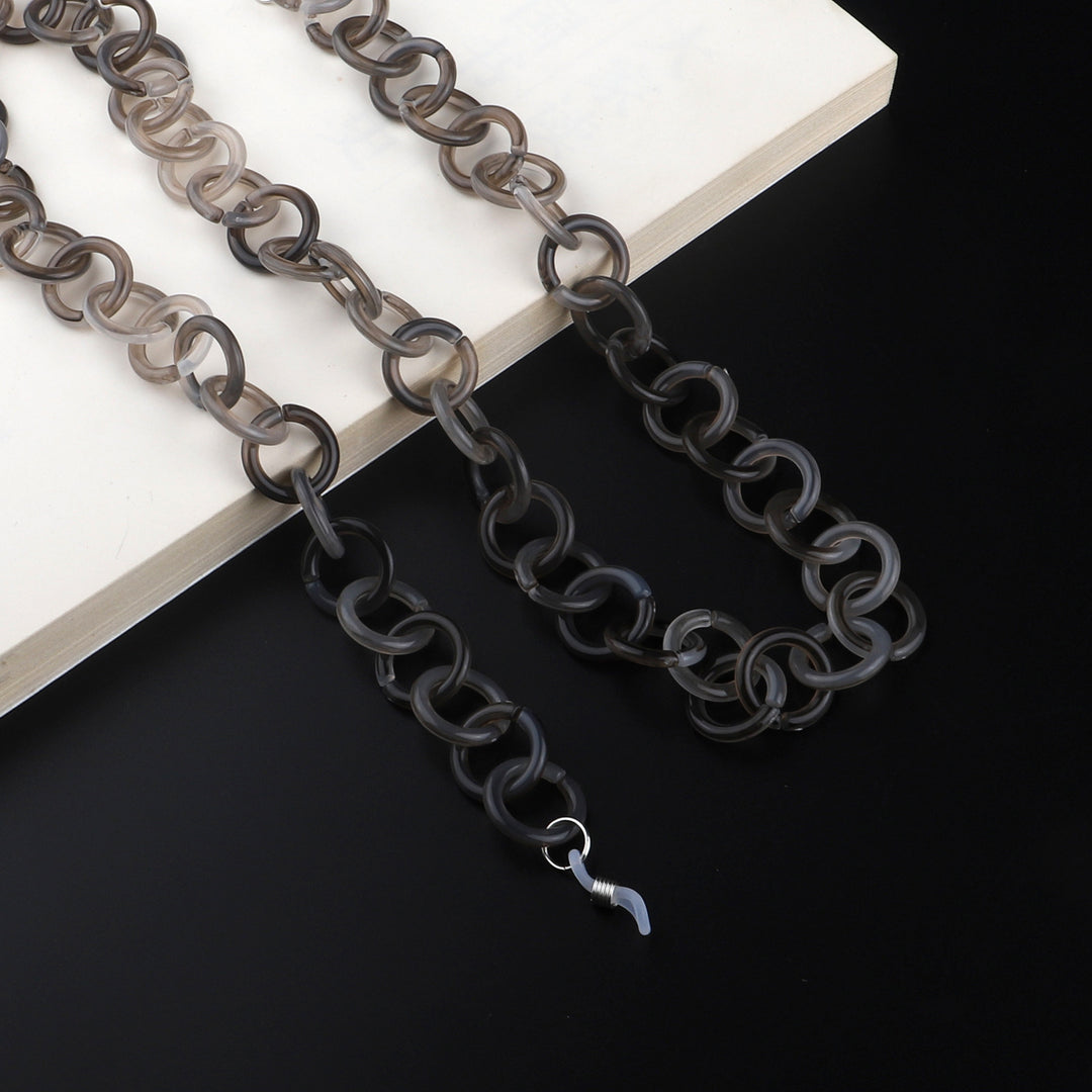 Trendy Acryl Brillen Kette Karnz