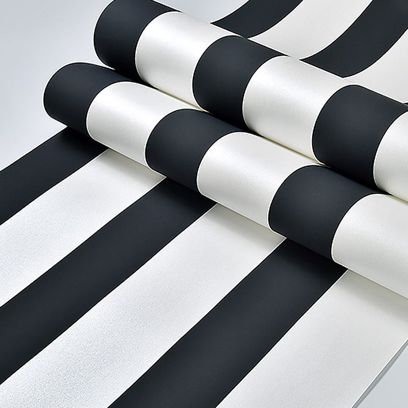 Karnz | Streifen Tapetenrolle Minimalistische Vliesmaterial Wanddekoration für Restaurant