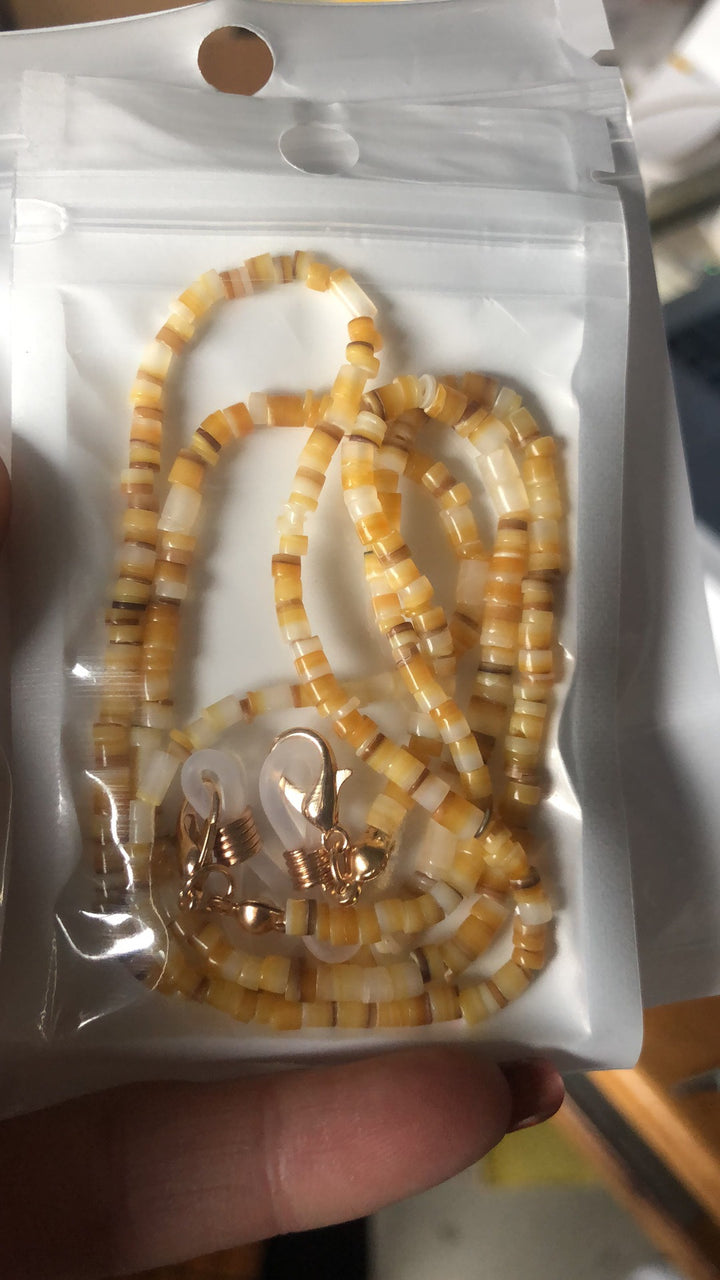 Perlen Brillenhalter Kette Karnz