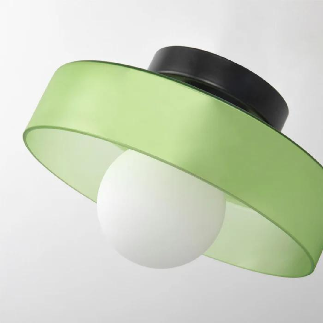 Runde Deckenlampe mit stilvoller Funktionalität - LumiSphere | Karnz