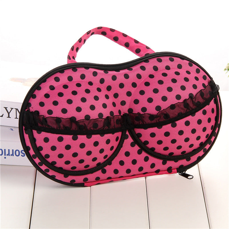 Polka Dot Reise Make-up Organizer Tasche Karnz