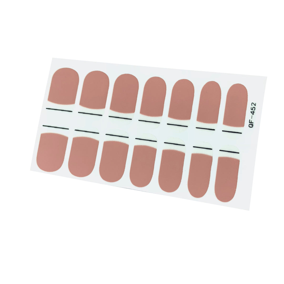 Kunstvolle Nagelaufkleber Karnz
