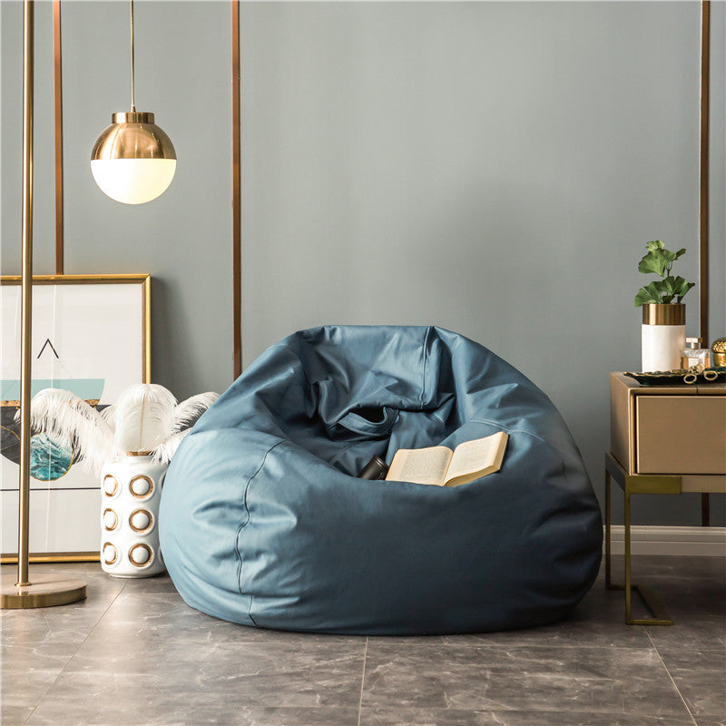 Großformatiger Sitzsack-Lounge-Sessel aus wasserabweisendem Canvas mit formstabilem Schaumfüllkern