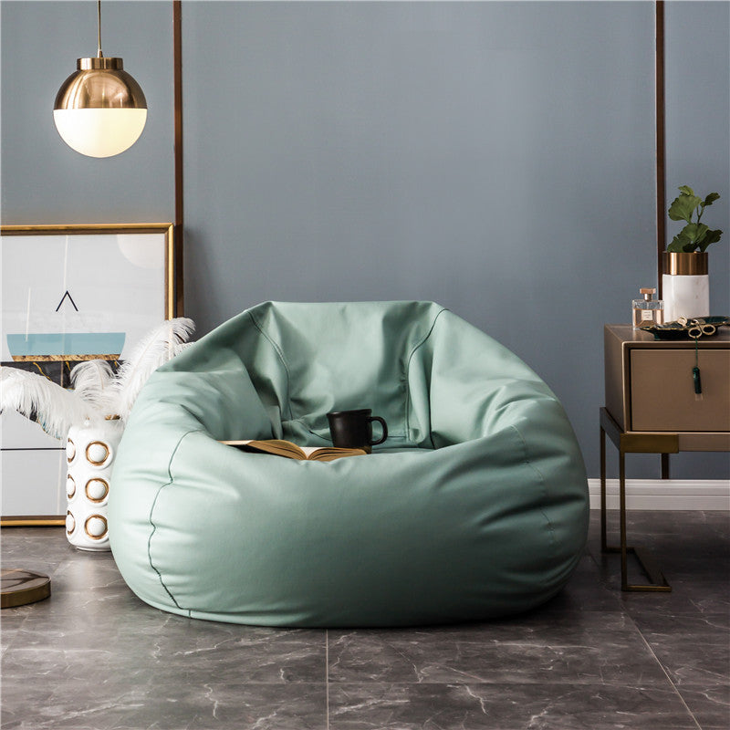 Großformatiger Sitzsack-Lounge-Sessel aus wasserabweisendem Canvas mit formstabilem Schaumfüllkern