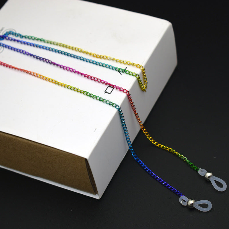 Bunte Mehrstrang Brillenhalterkette Karnz