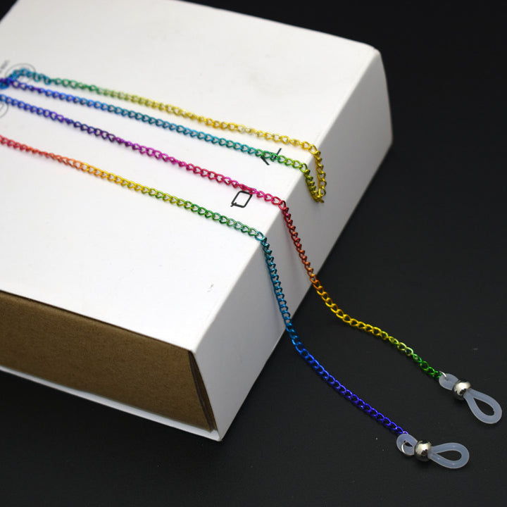 Bunte Mehrstrang Brillenhalterkette Karnz