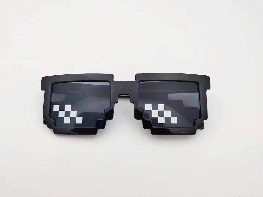 Pixelierte Mode-Sonnenbrille Karnz