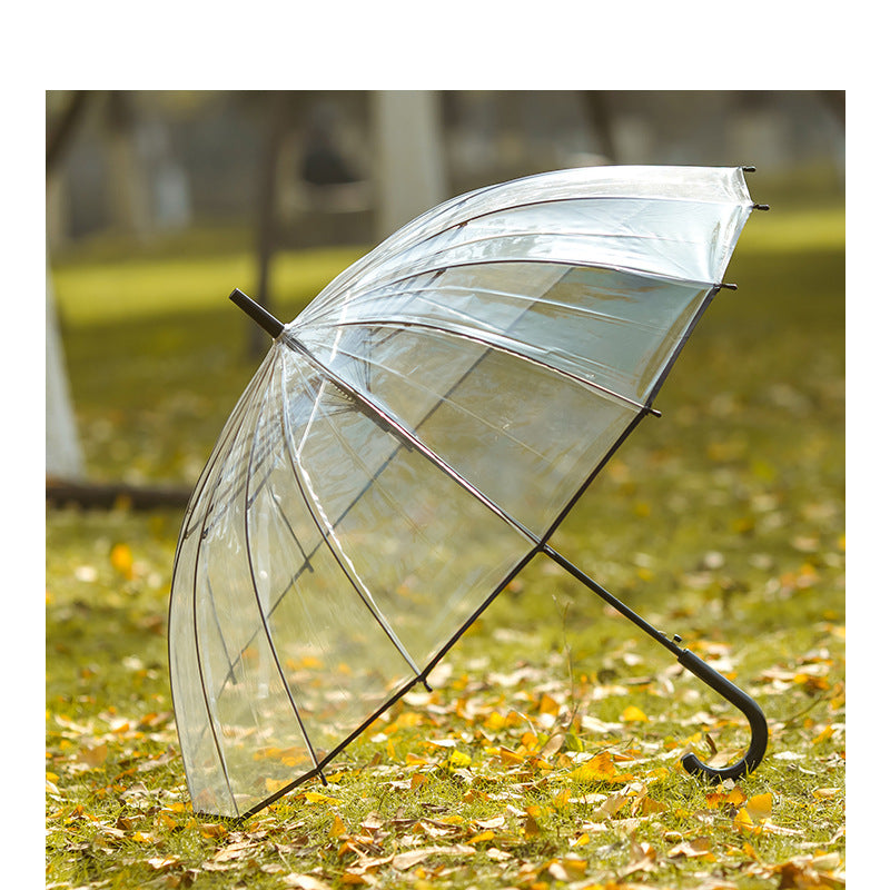 Damen transparenter Schirm mit elegantem Design Karnz