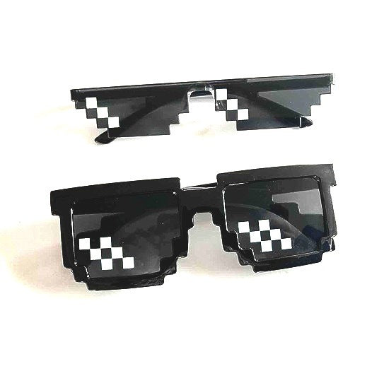 Pixelierte Mode-Sonnenbrille Karnz