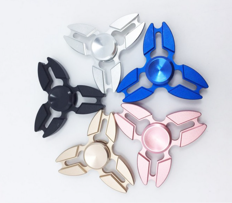 Metallischer Finger-Fidget-Spinner