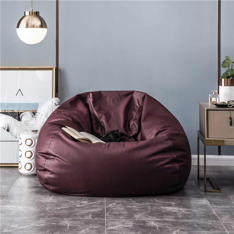 Großformatiger Sitzsack-Lounge-Sessel aus wasserabweisendem Canvas mit formstabilem Schaumfüllkern