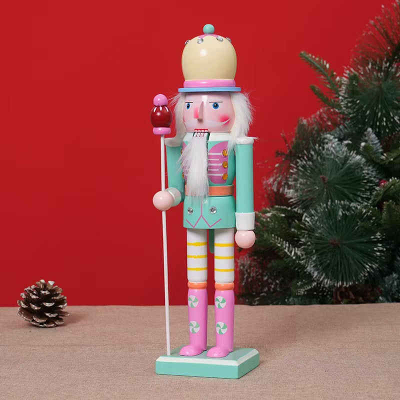 Nussknacker-Figur, 30 cm, dekorative Holzfigur