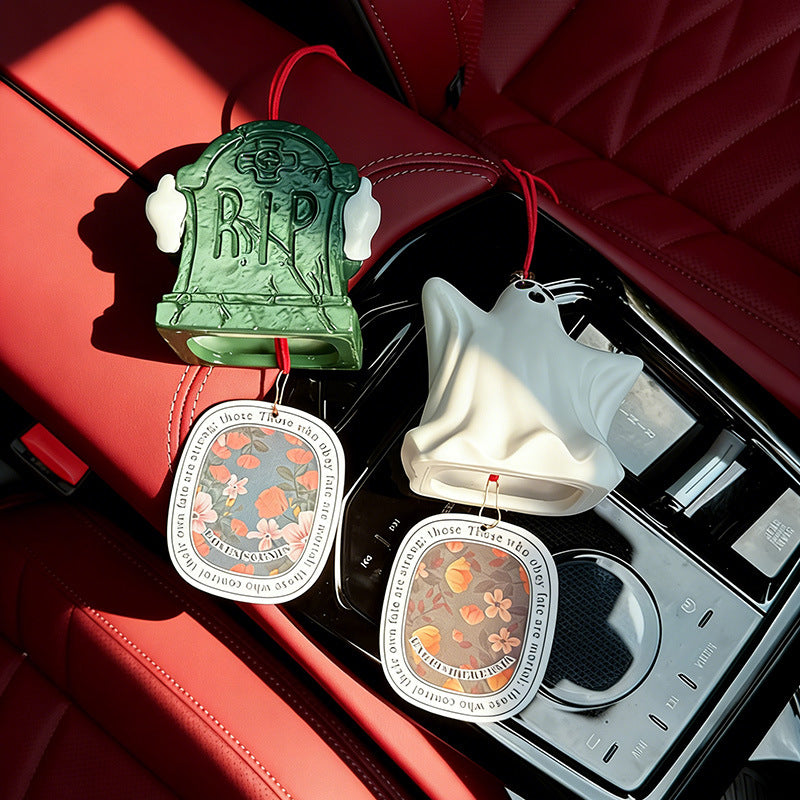 Geist-Grabstein-Duftanhänger für Auto