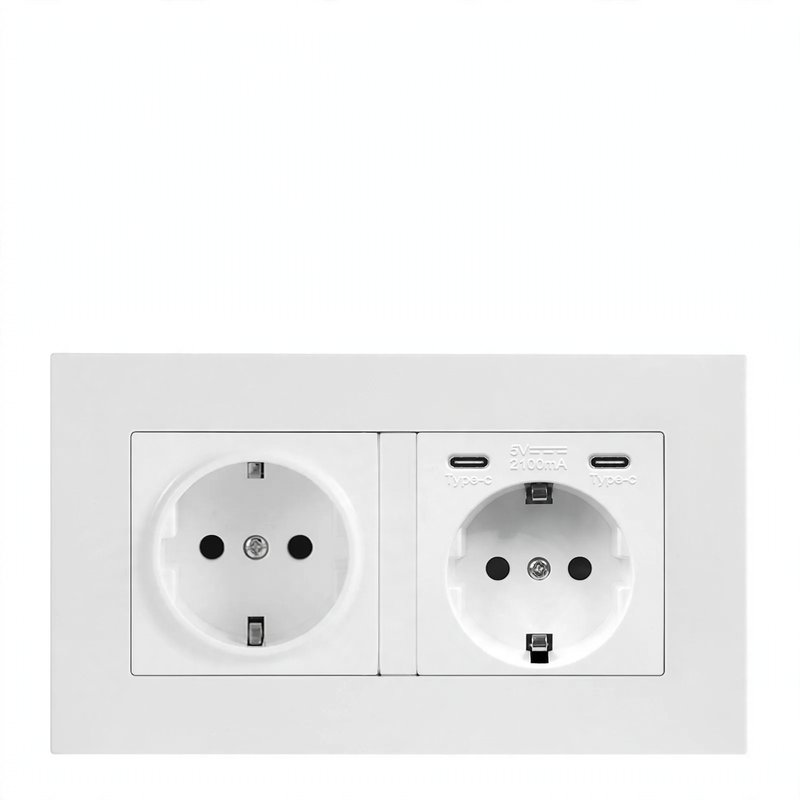 Steckdose 16A europäischer Standard mit USB
