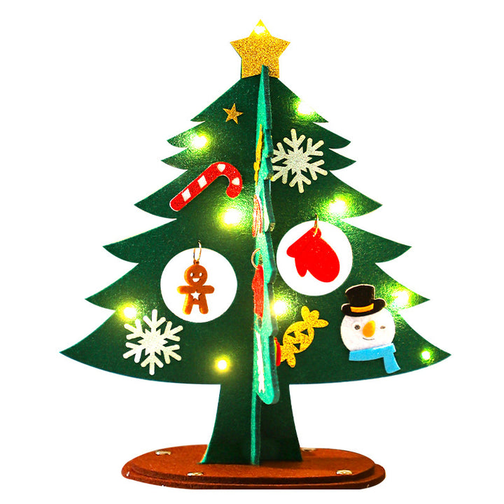 DIY-Weihnachtsbaum aus Stoff zum Basteln
