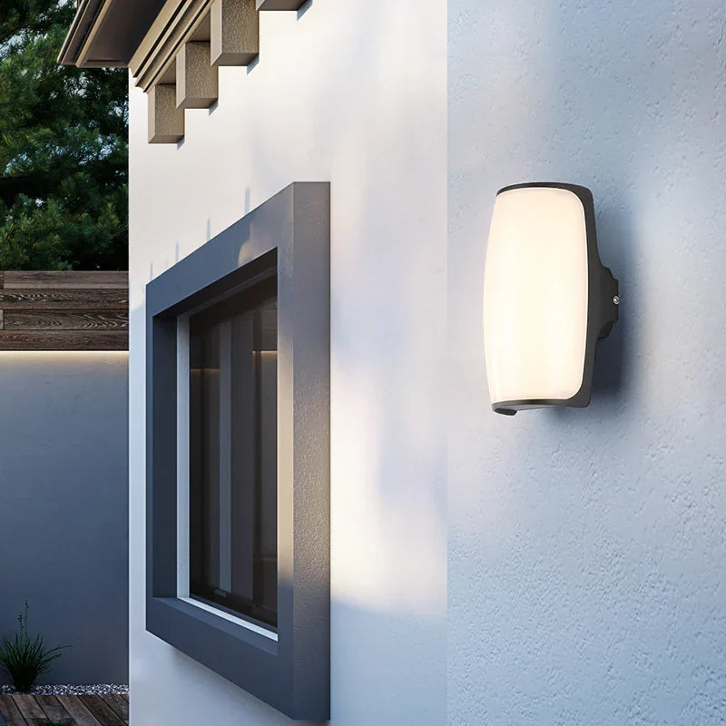 Wasserdichte LED-Wandleuchte für Außen – Energieeffiziente Beleuchtung für Garten und Terrasse | Karnz