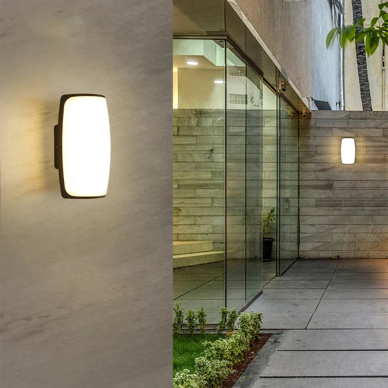 Wasserdichte LED-Wandleuchte für Außen – Energieeffiziente Beleuchtung für Garten und Terrasse | Karnz