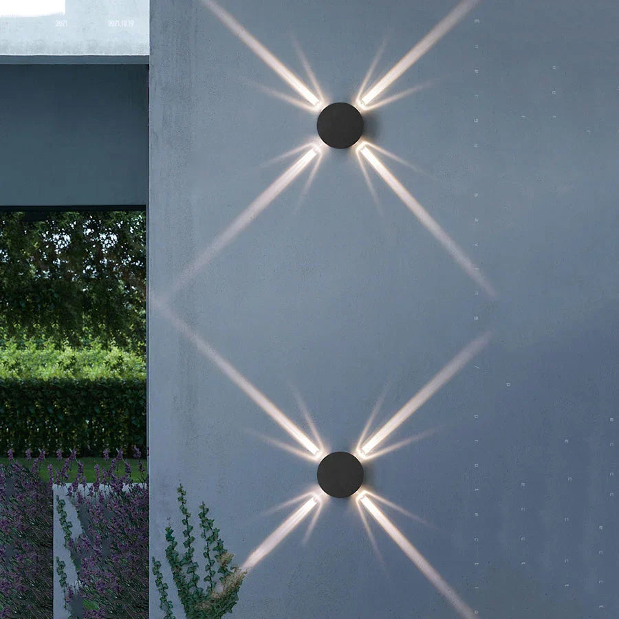 Moderne LED Garten-Wandleuchte für Außen – Wetterfest, Energiesparend & Dekorative Beleuchtung | Karnz