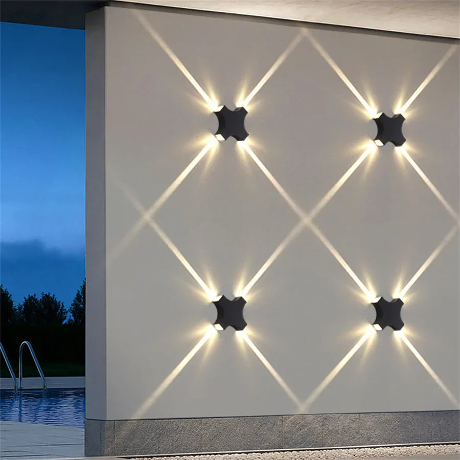 Moderne LED Garten-Wandleuchte für Außen – Wetterfest, Energiesparend & Dekorative Beleuchtung | Karnz