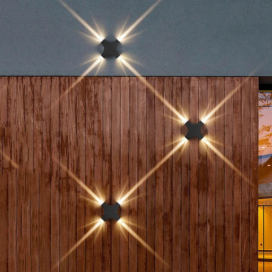 Moderne LED Garten-Wandleuchte für Außen – Wetterfest, Energiesparend & Dekorative Beleuchtung | Karnz