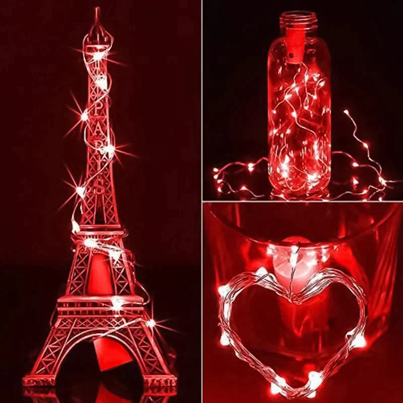 LED-Weinflaschenlichter Kork Nachtlicht DIY Decor Lift - Stück | Karnz