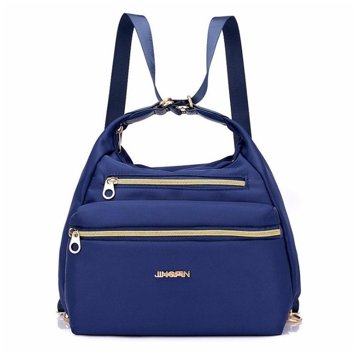 Tasche mit doppelten Reißverschlüsse, Rucksack, Handtasche und Umhängetasche | Karnz