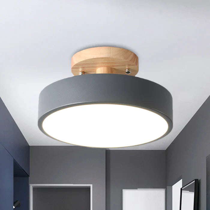 Skandinavische LED-Deckenleuchte - NordWood | Karnz