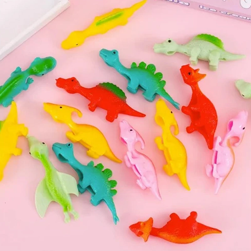 Slingshot Dinosaurier Spielzeuge (Farben zufällig) | Karnz