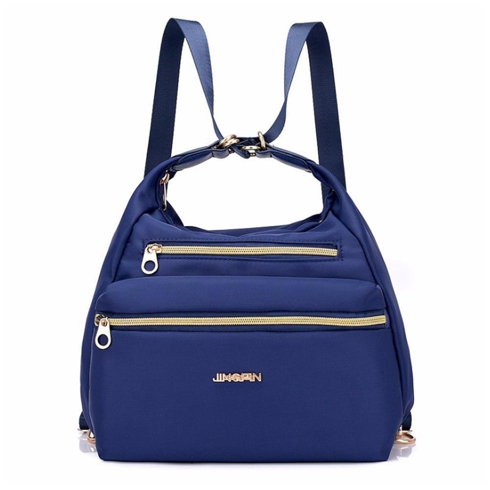 Tasche mit doppelten Reißverschlüsse, Rucksack, Handtasche und Umhängetasche | Karnz