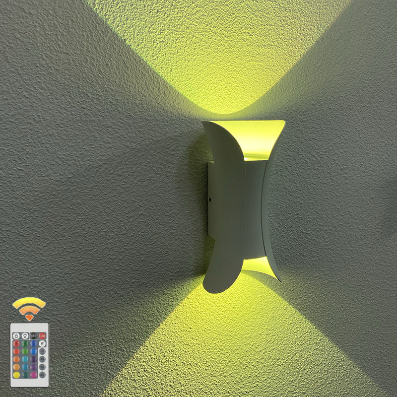 Modern Minimalist Wasserdicht Rechteck Aluminium LED Wand Sconce Lampe Für Outdoor Patio | Karnz
