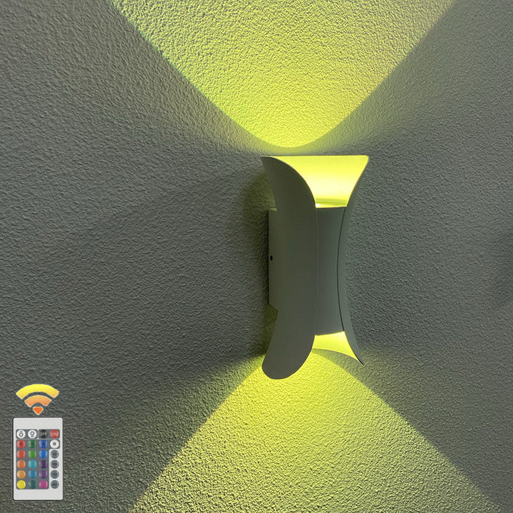 Modern Minimalist Wasserdicht Rechteck Aluminium LED Wand Sconce Lampe Für Outdoor Patio | Karnz