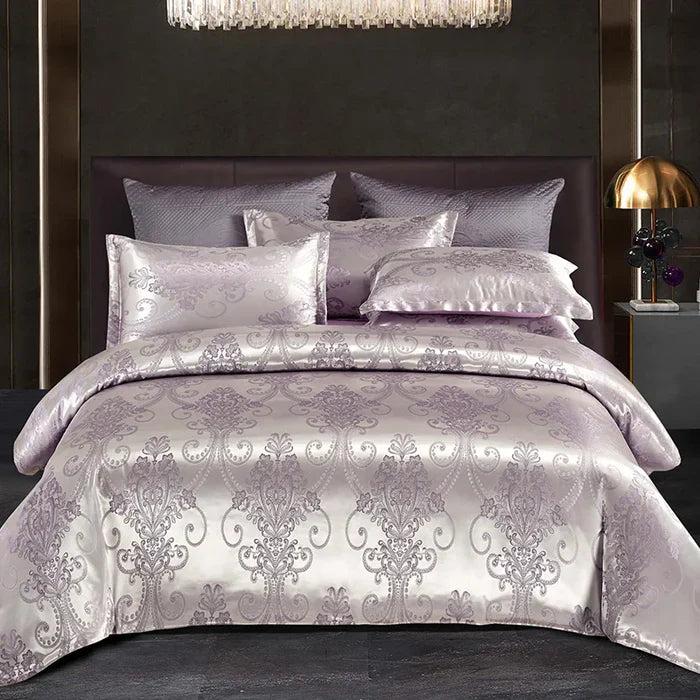 Luxus Satin Bettbezug Set - RoyalDream | Karnz