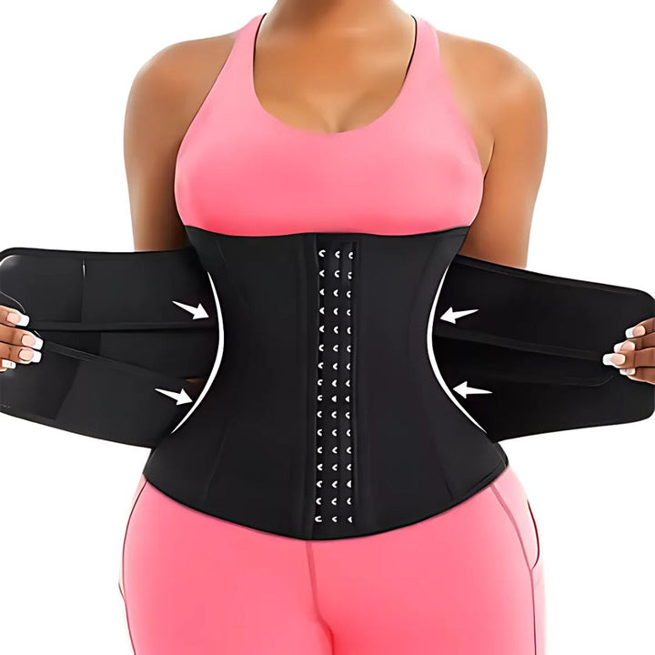 ThermoCore | Taillengurtel – Dreifache Kompression – Atmungsaktives Neopren – Verwendung nach dem Training und nach der Geburt Karnz