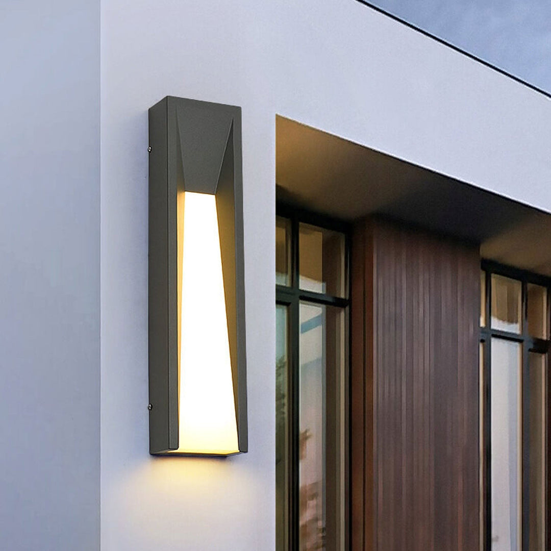 Wasserdichte Einfache Streifen Design LED Außen Wandleuchte Lampe | Karnz