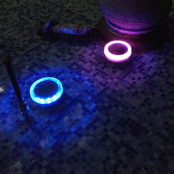Solarbetriebene, wasserdichte, schwimmende LED-Dekorationsleuchte für den Außenbereich