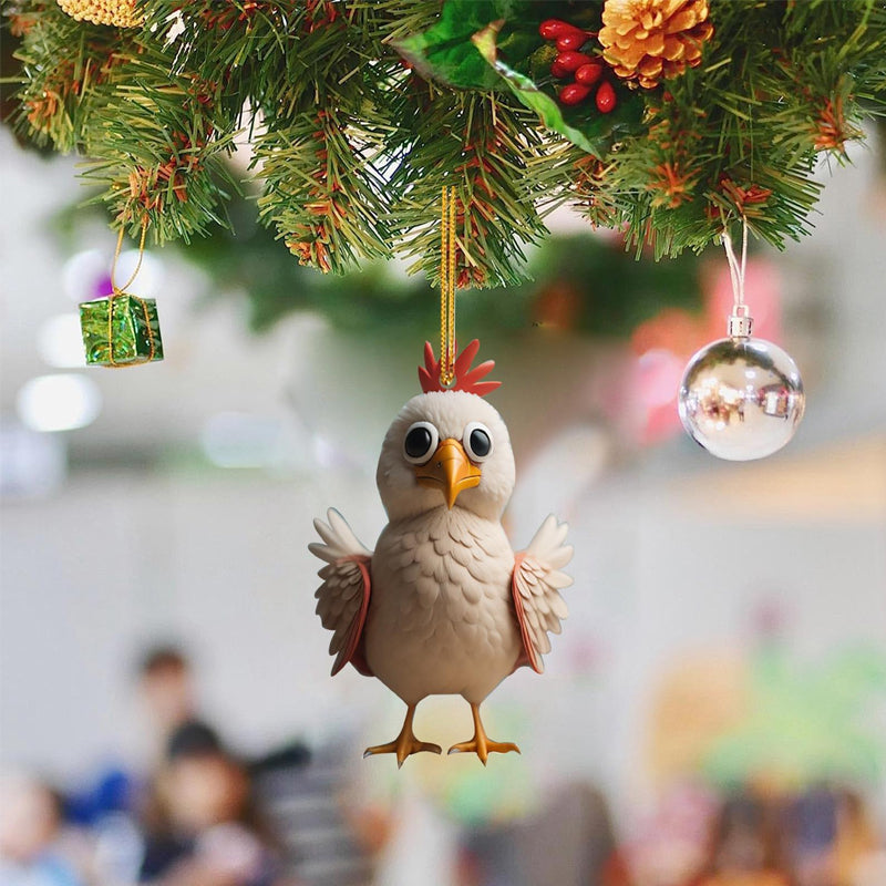 Cartoon-Hahn Dekorative Ornamente | Karnz