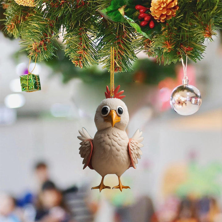 Cartoon-Hahn Dekorative Ornamente | Karnz