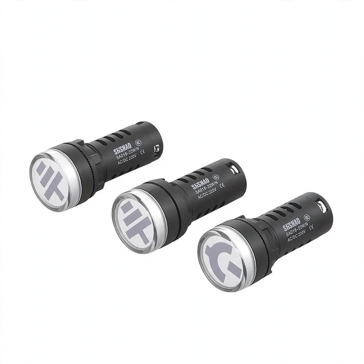 Runde LED-Positionsanzeige für Trennschalter, 22 mm