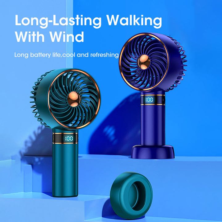 Tragbarer 5000mAh Handheld Mini Klimaanlagenventilator | Karnz
